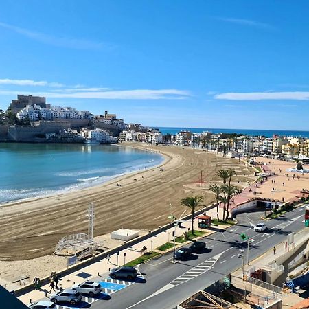 Apartamento Loft Primera Linea De Playa, Vistas Altas Mar Y Castillo Пеньискола Экстерьер фото