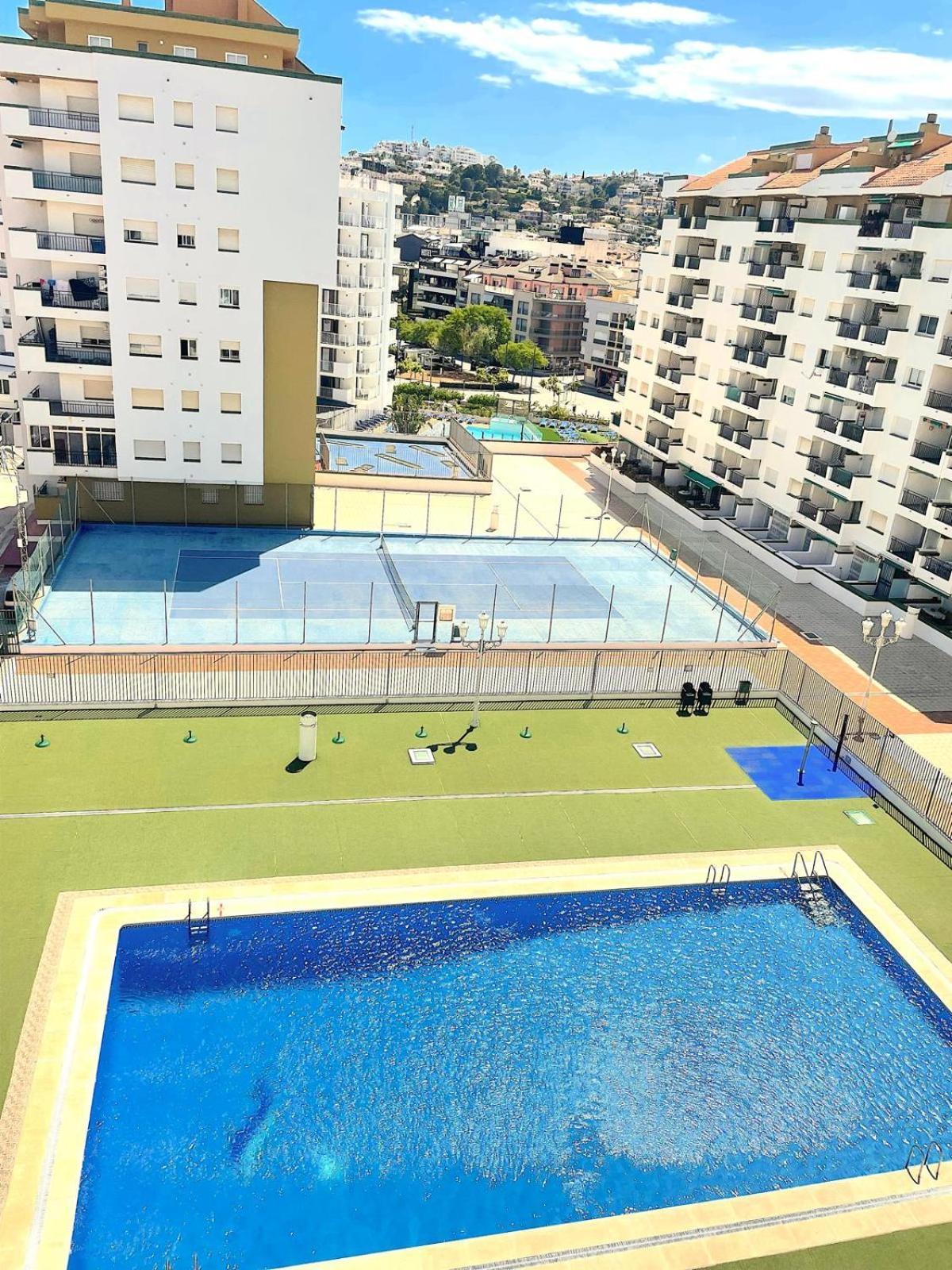 Apartamento Loft Primera Linea De Playa, Vistas Altas Mar Y Castillo Пеньискола Экстерьер фото
